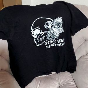 Stay wild and beautiful black shirt